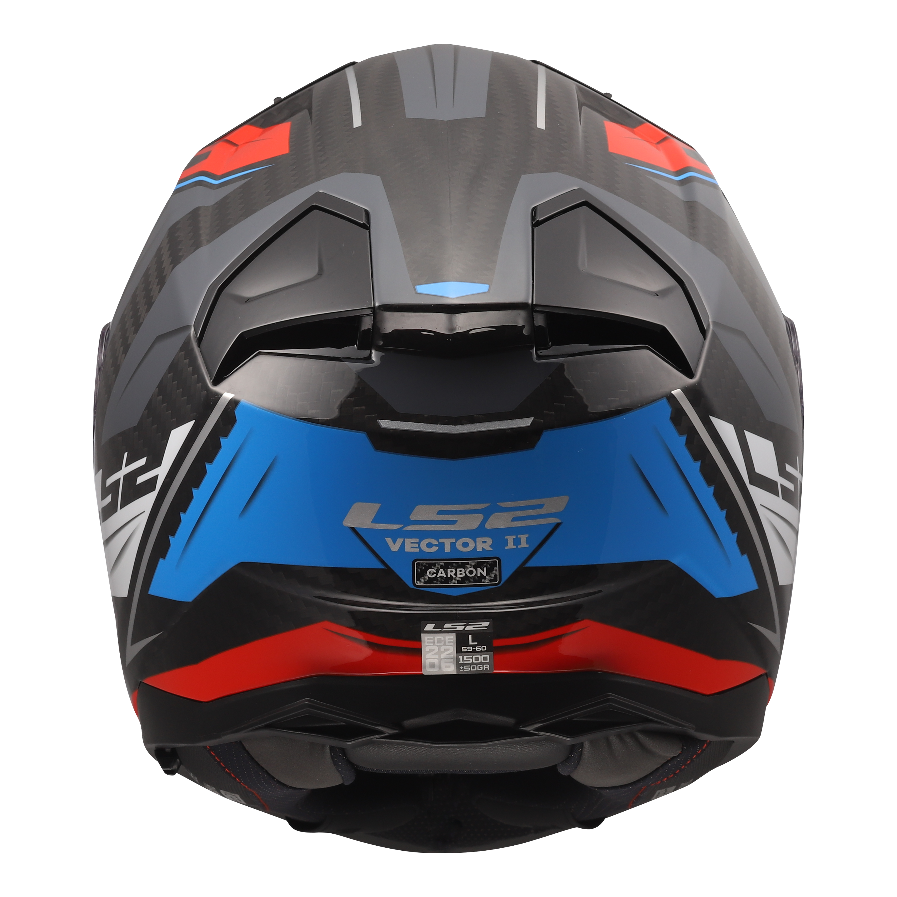 LS2 FF811 VECTOR II C SAVAGE WHITE BLUE RED 168115426 (6)